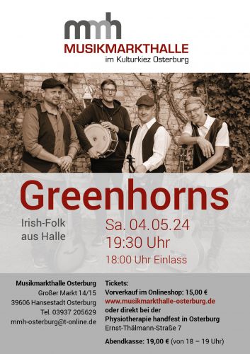 Tickets für Greenhorns am 04.05.2024 - Karten kaufen